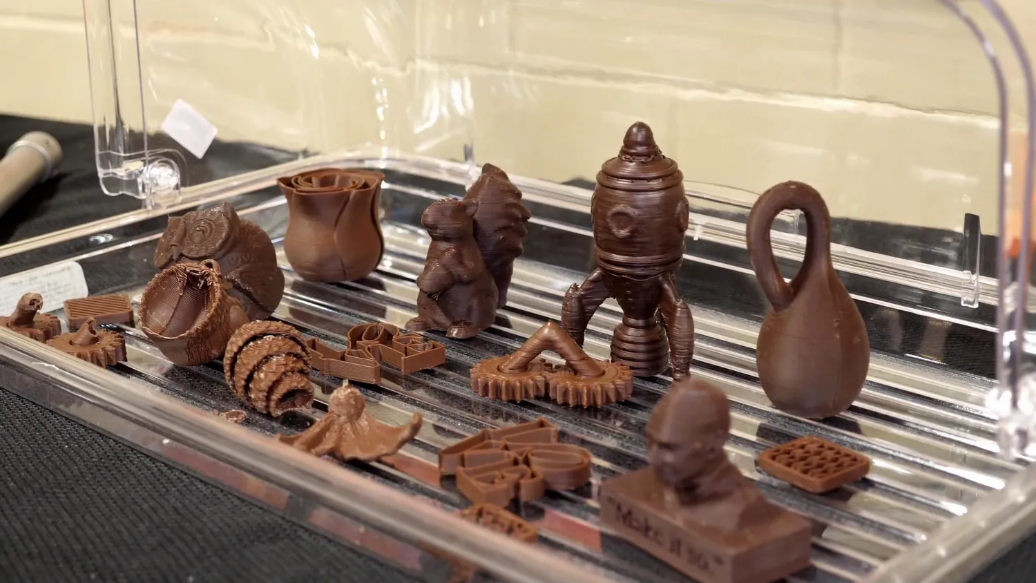 Chocolate 3D Prints