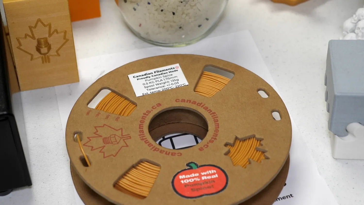 Pumpkin Spice Filament