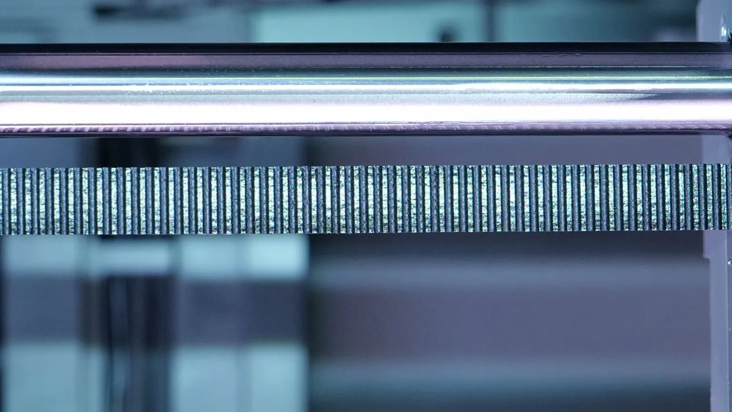 Close-up of the 1.5GT precision belt of the X2D