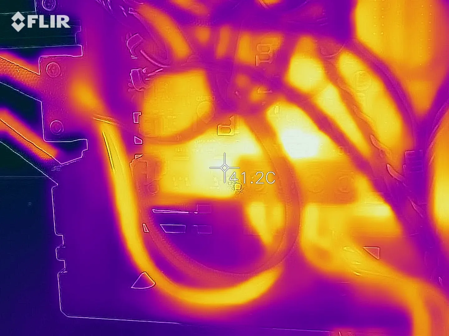 MOSFET temperature on the DUET 3 Mini 5+ board