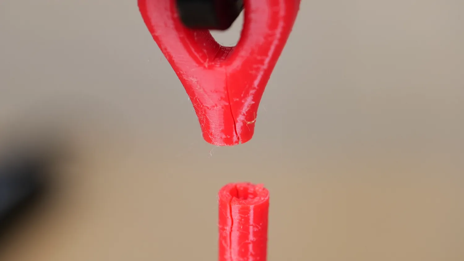  PETG part with secondary cracks 