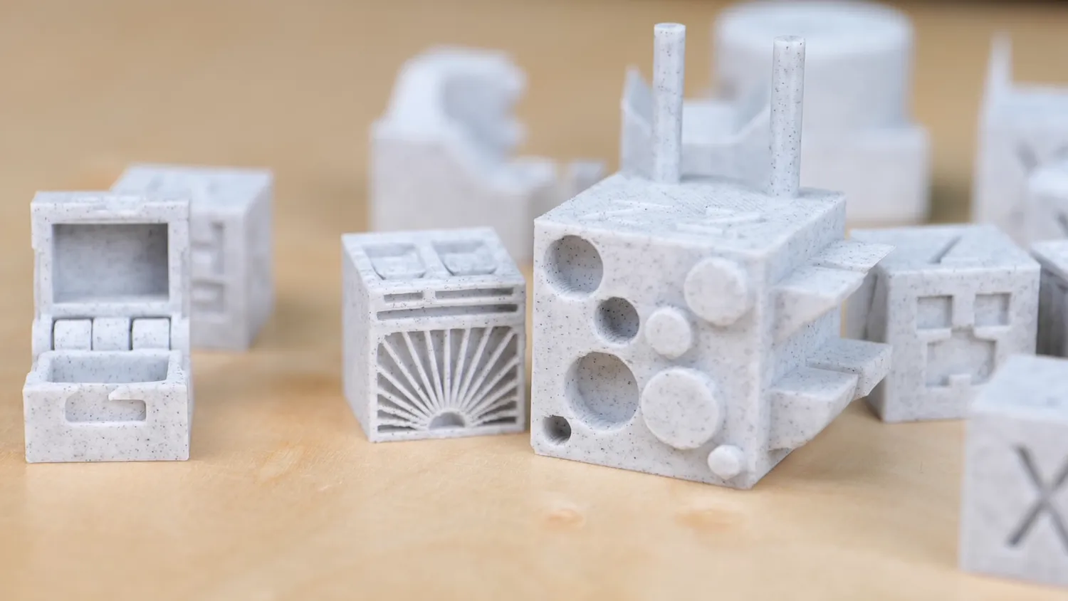  Different Calibration Cubes 