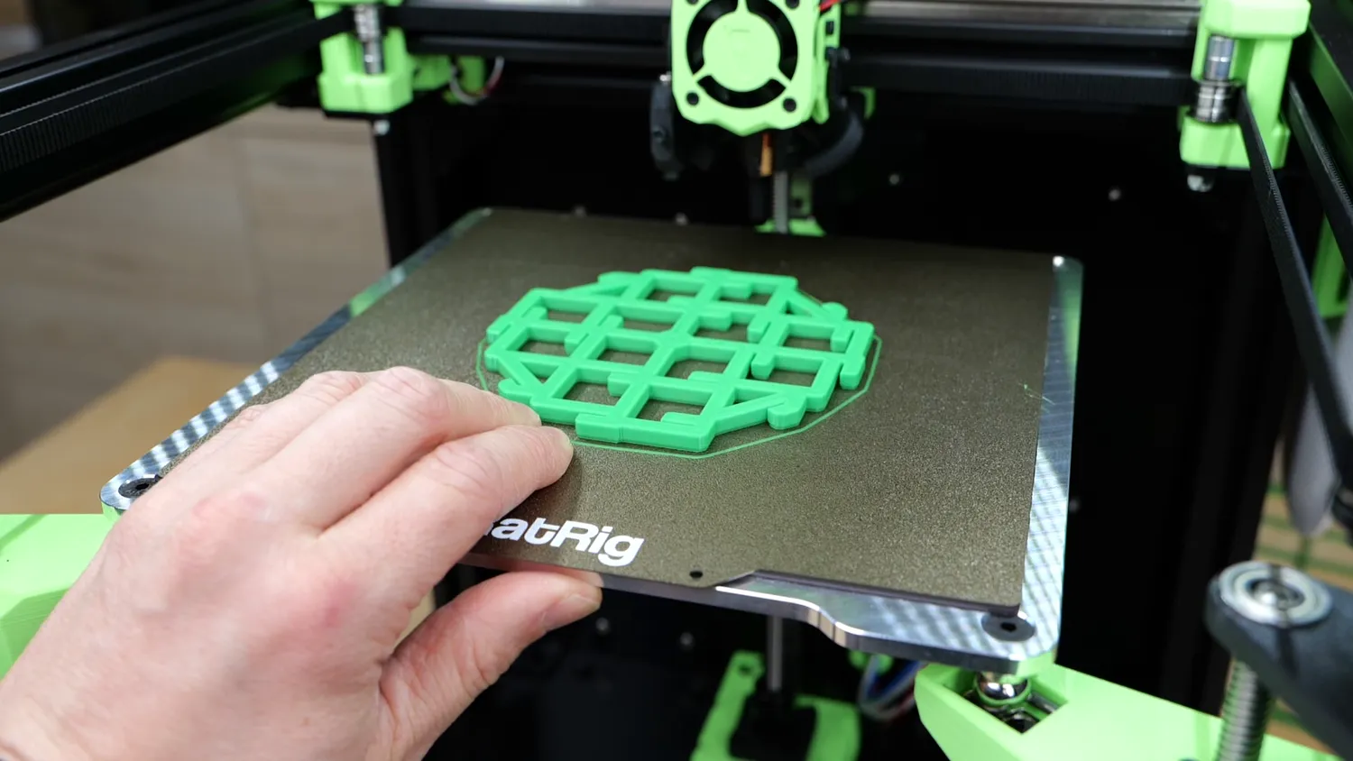  Printed CaliFLower on the RatRig V-Core 3 