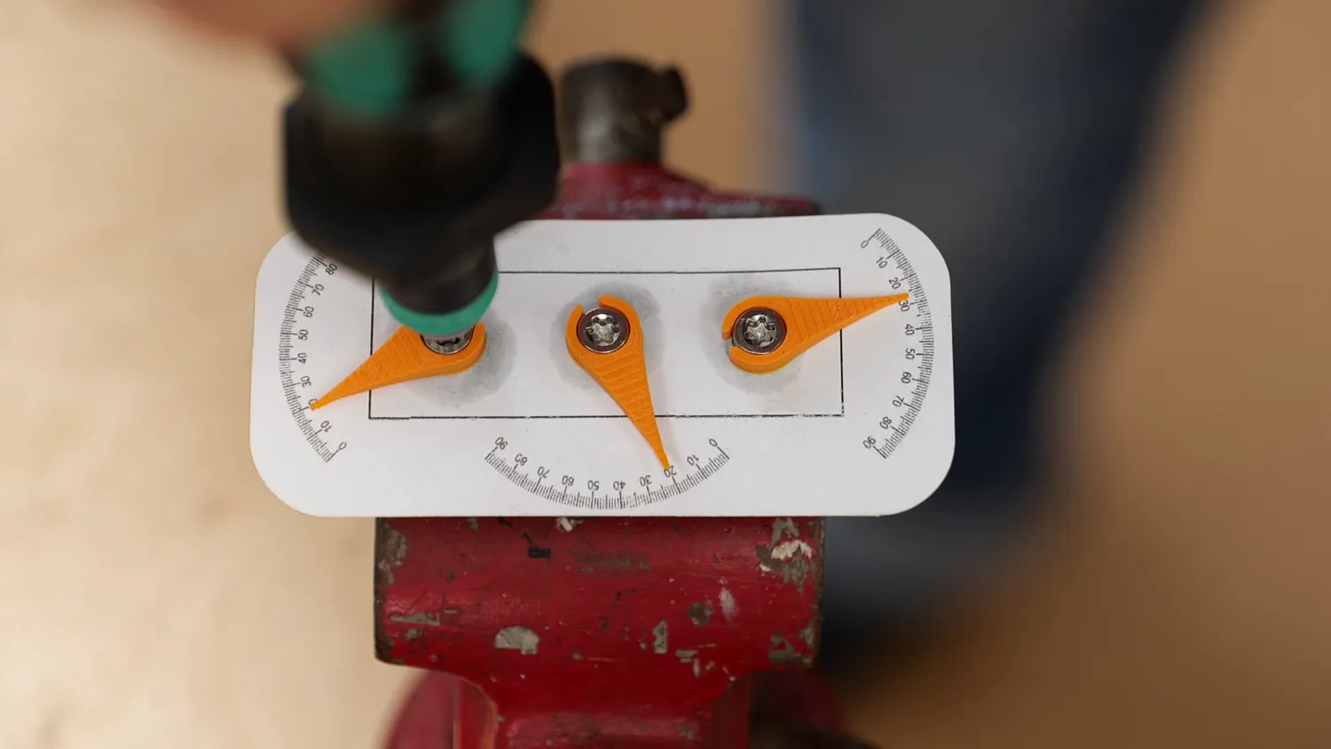  Torque Test with Indicator Needles 