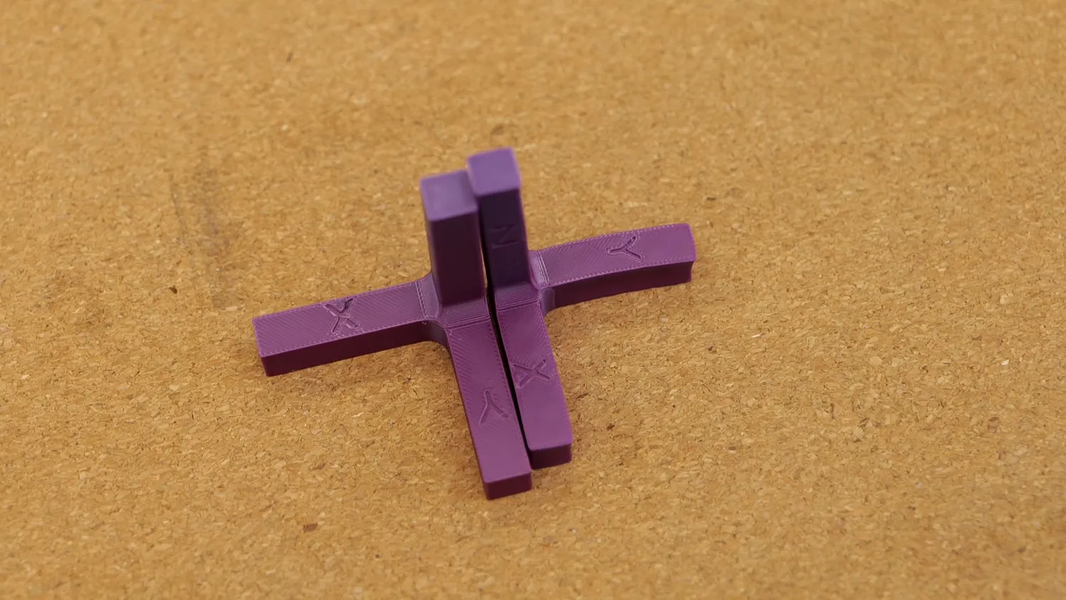  Annealed (right) and as-printed PLA parts 