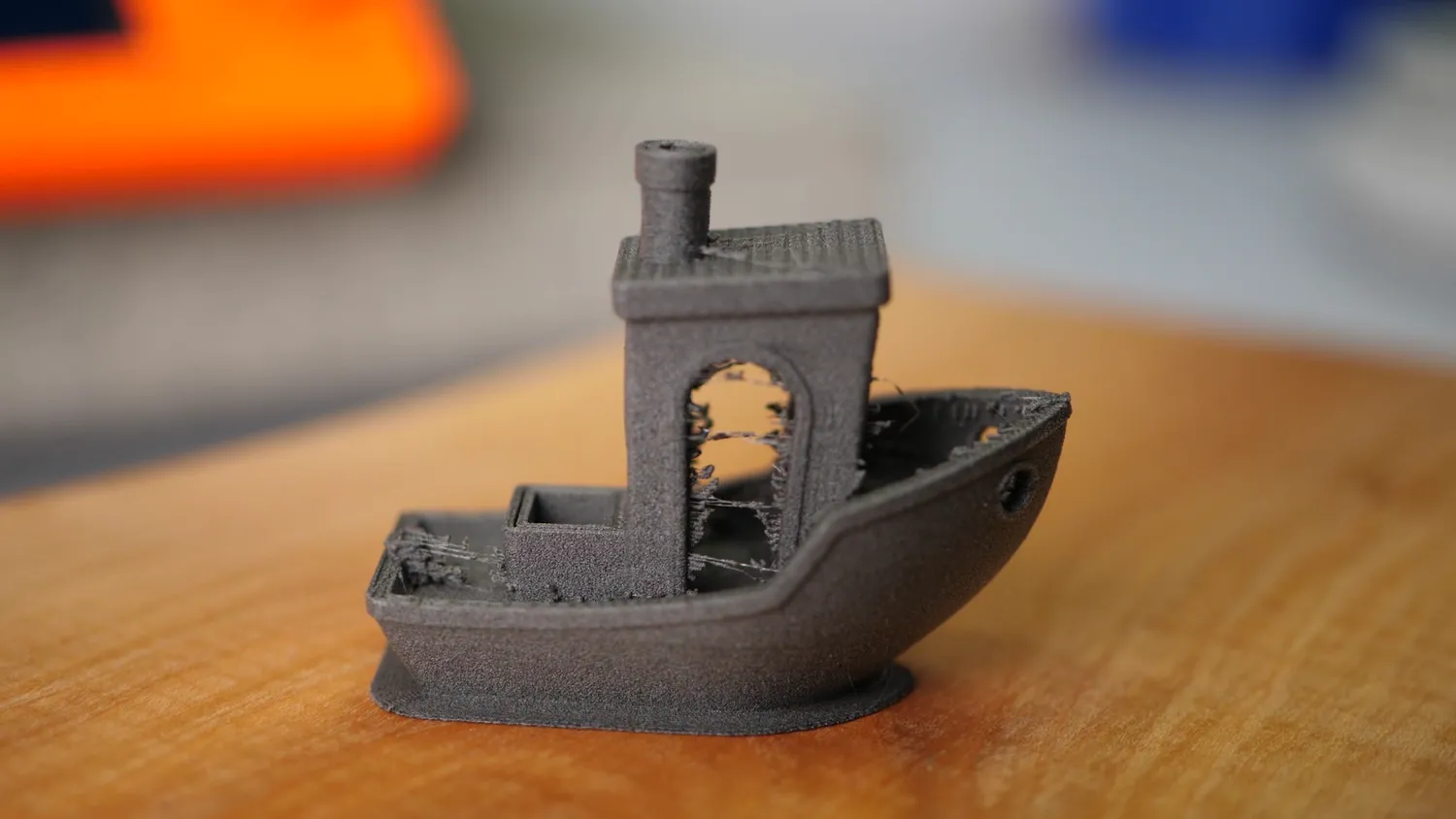  3DBenchy printed in LW-PLA 