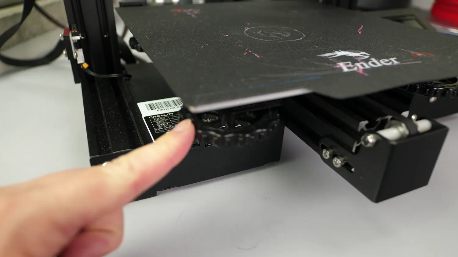  Big nuts for bed leveling on the Ender-3 Pro 
