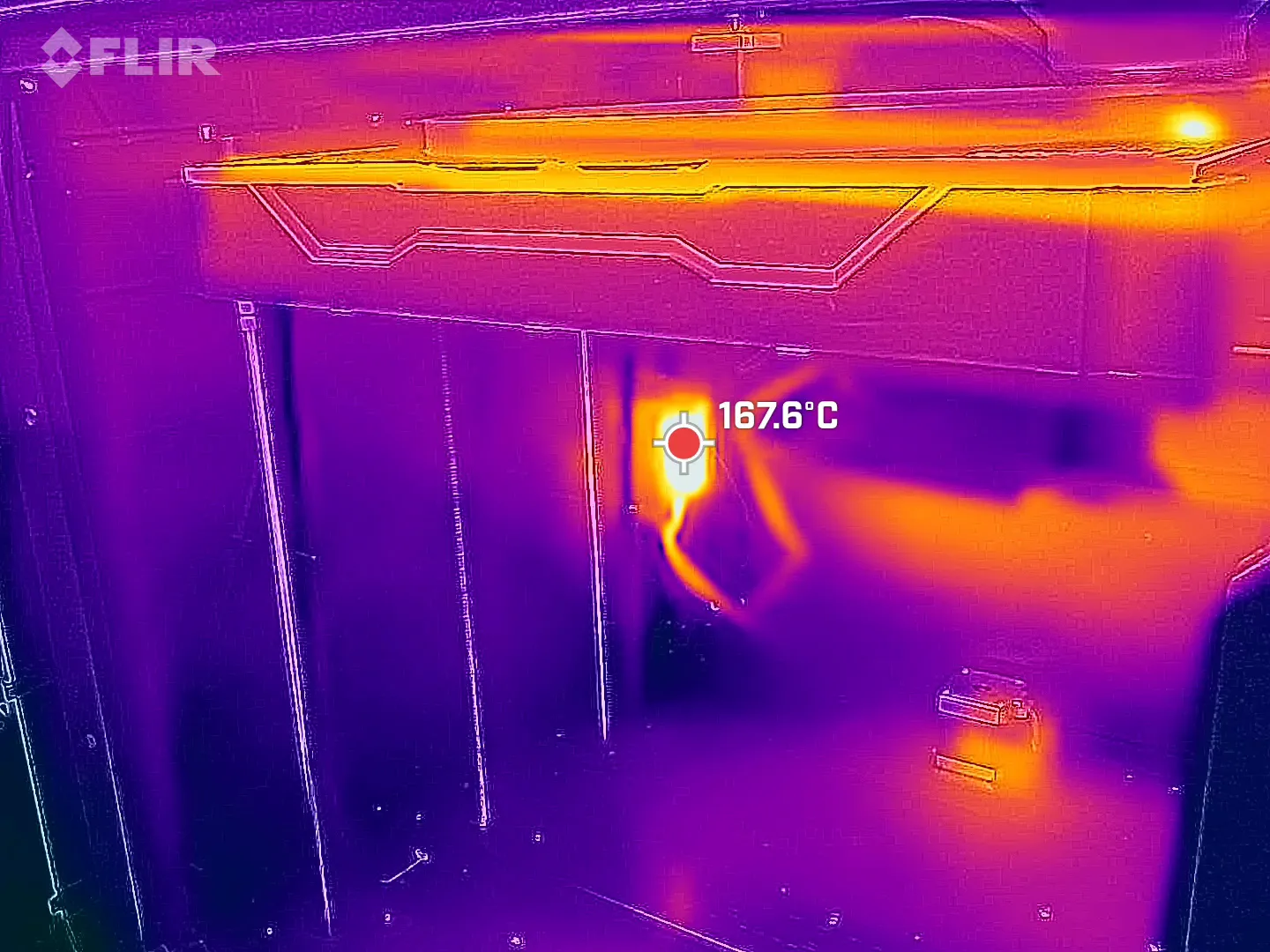 Active chamber heater in the X-Max 3