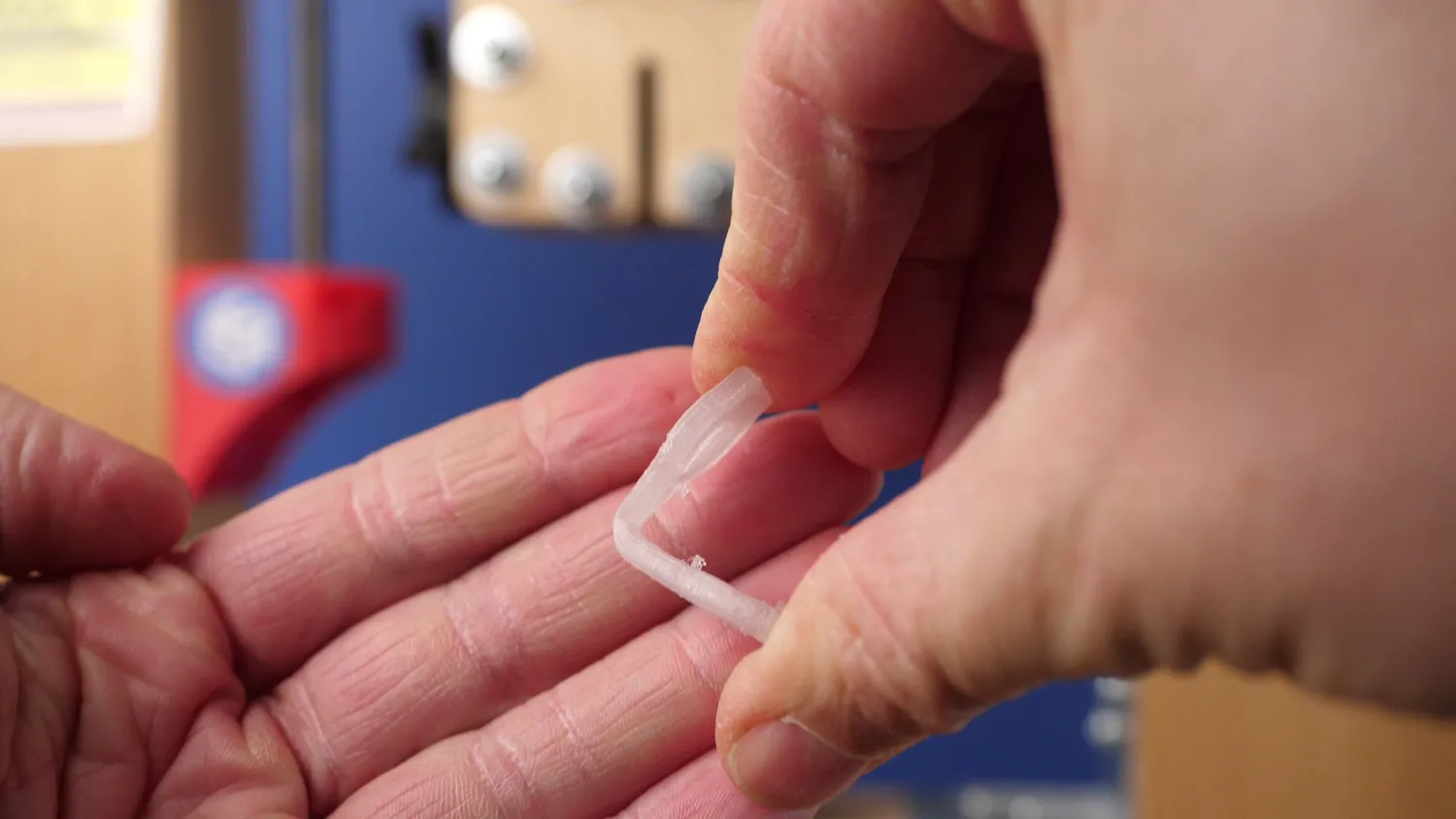  Bent layer adhesion sample 