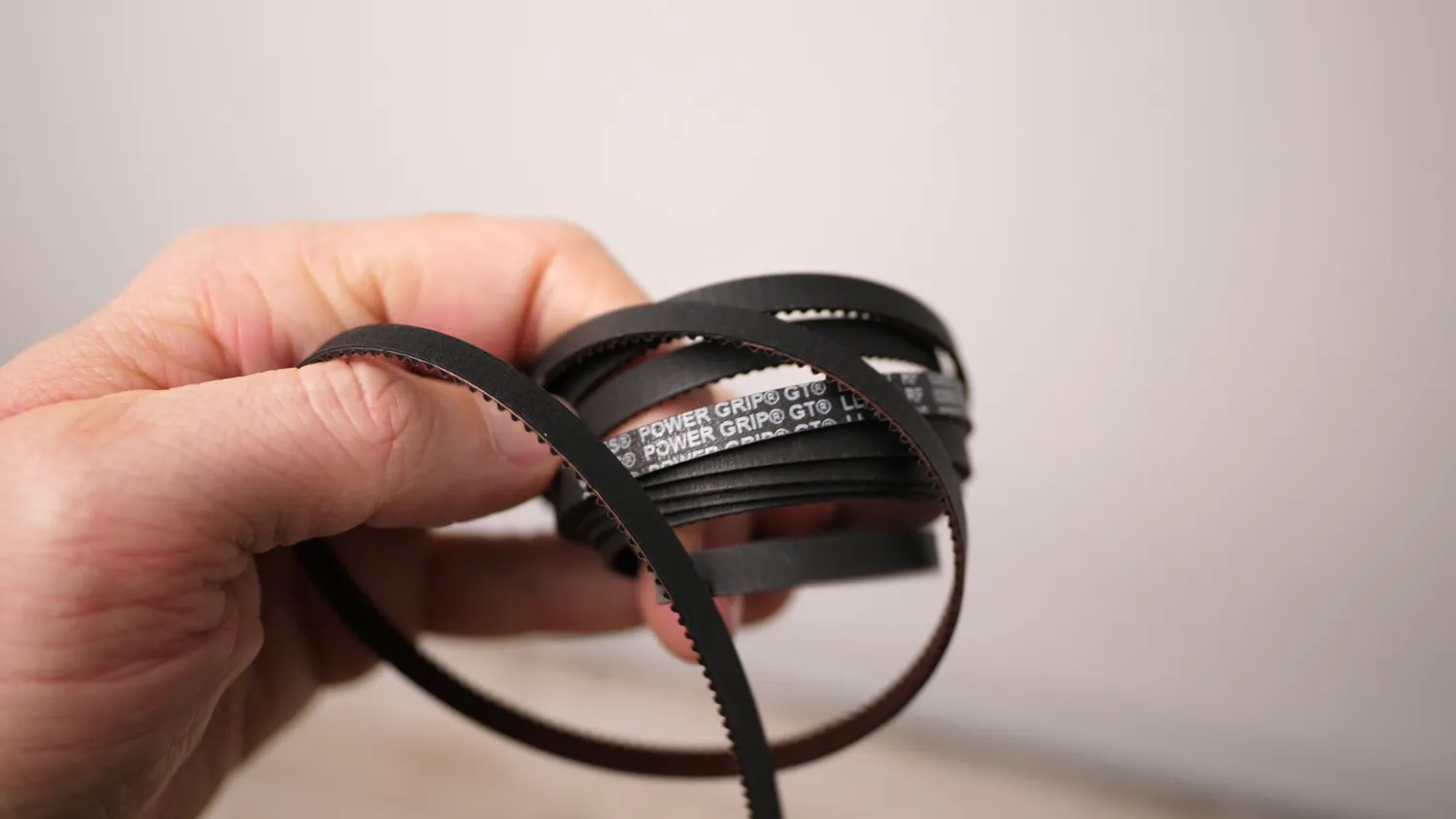 The Gates PowerGrip GT belts included in the kit