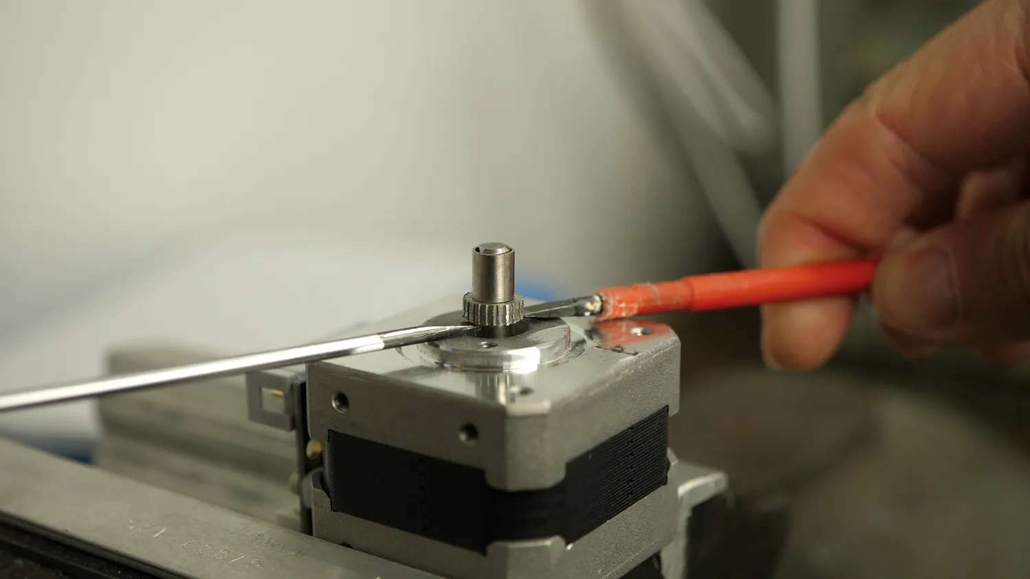  removing the gear 