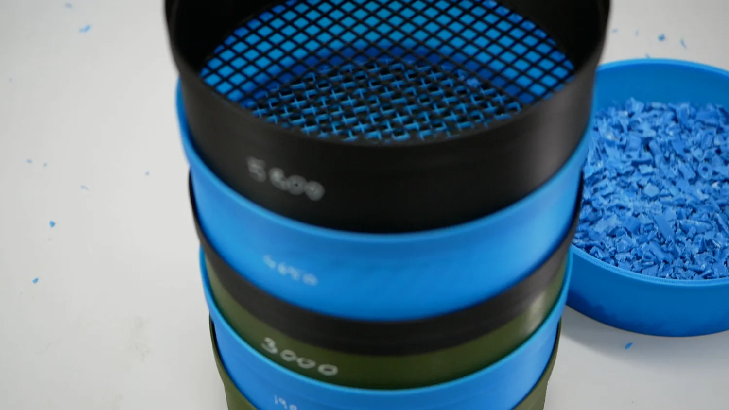 Stacked sieves