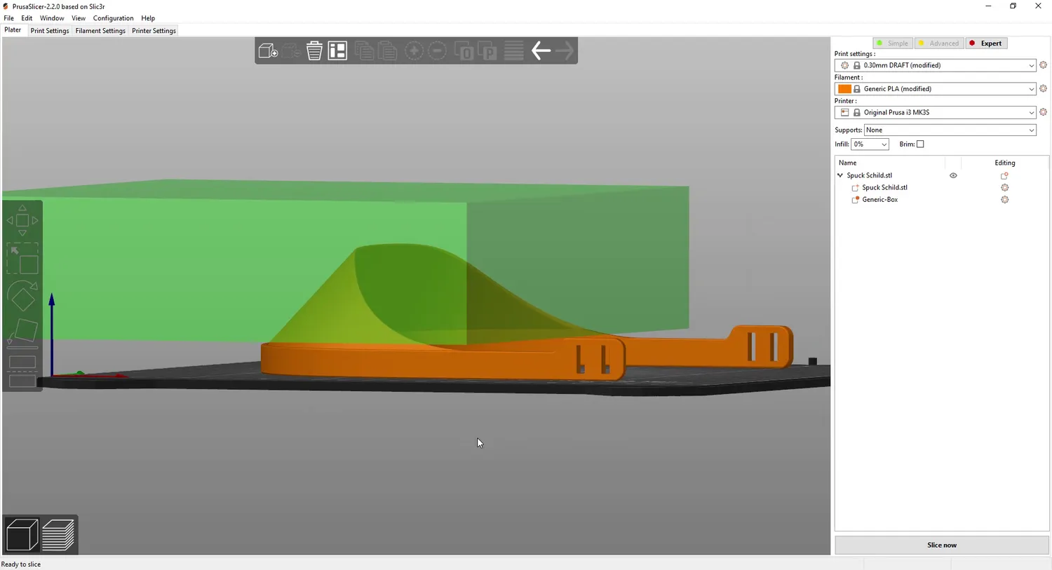 Modifier geometry