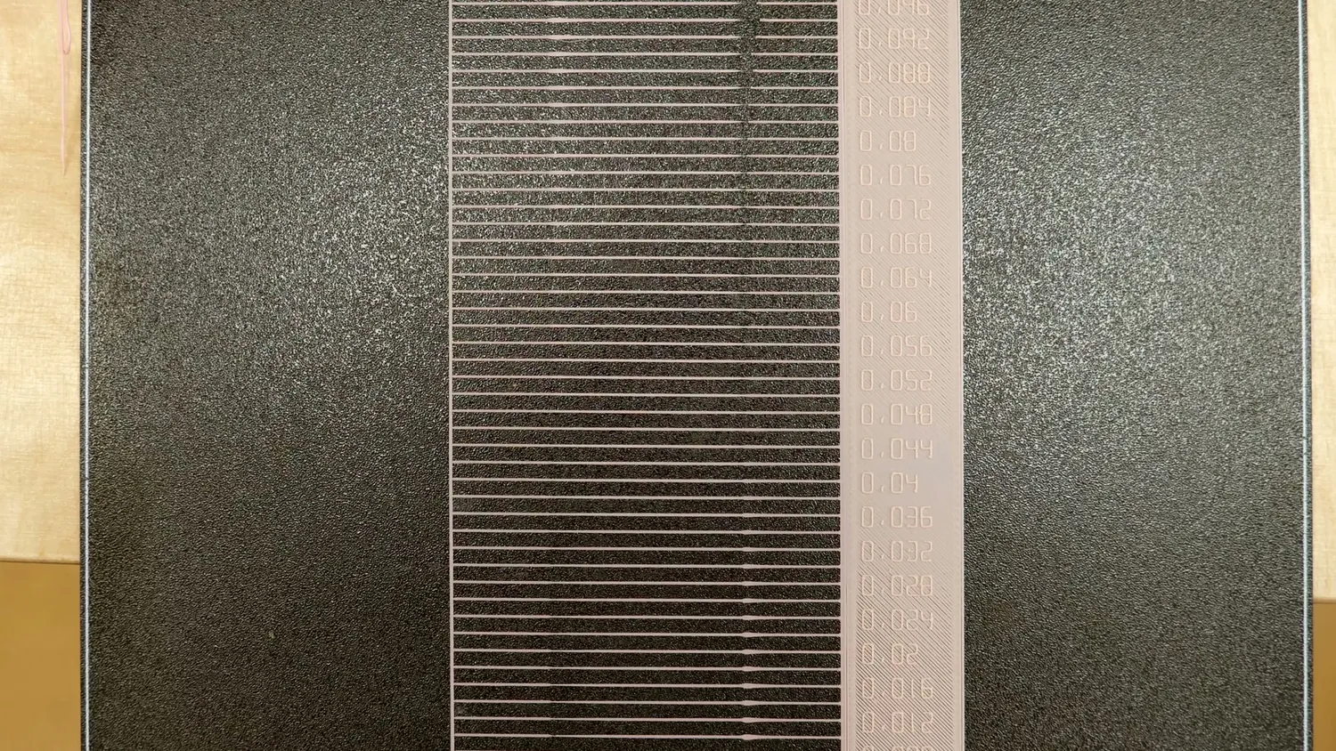 Classic Pressure Advance line calibration pattern
