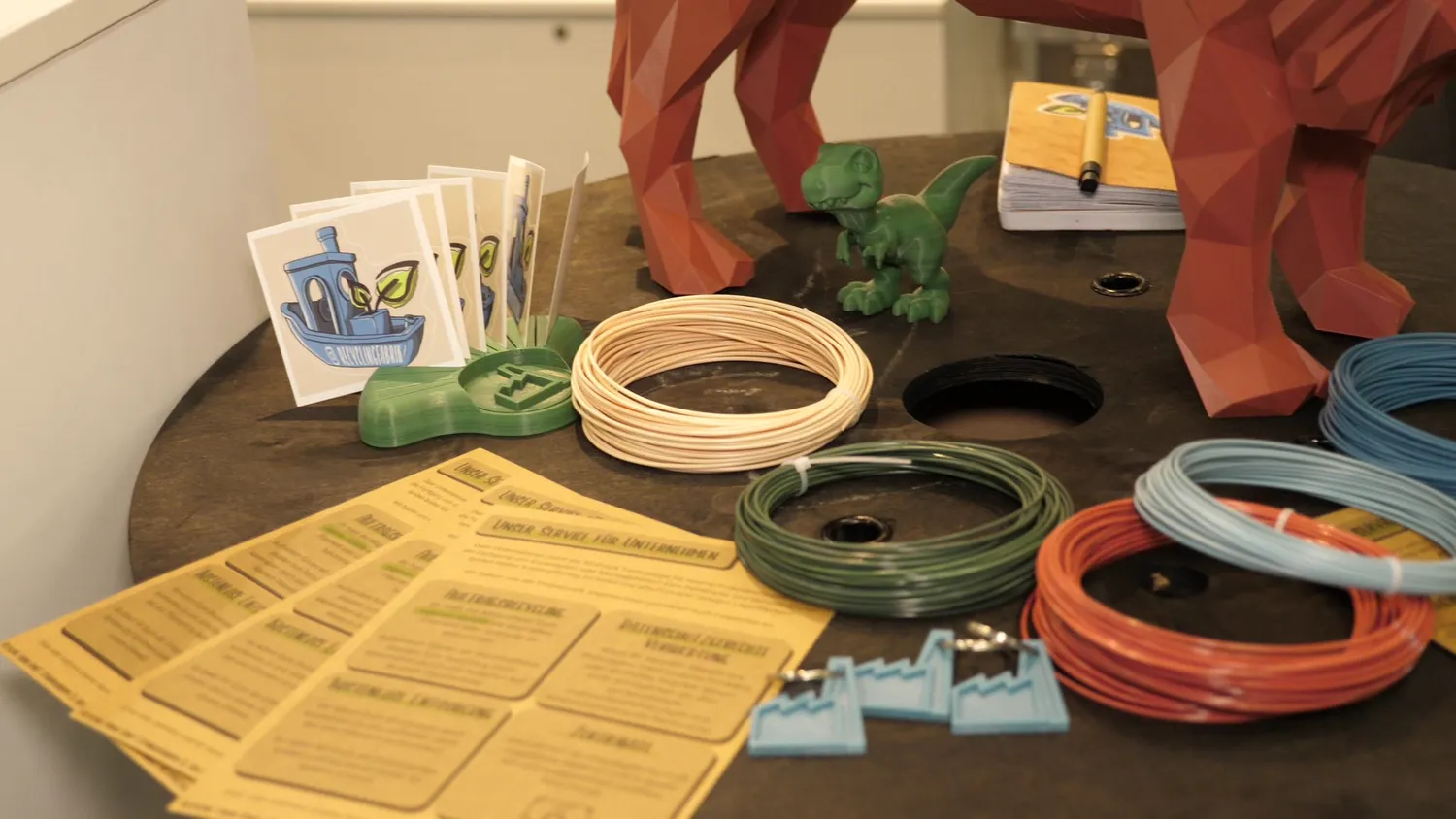 Recycled Filaments and Prints