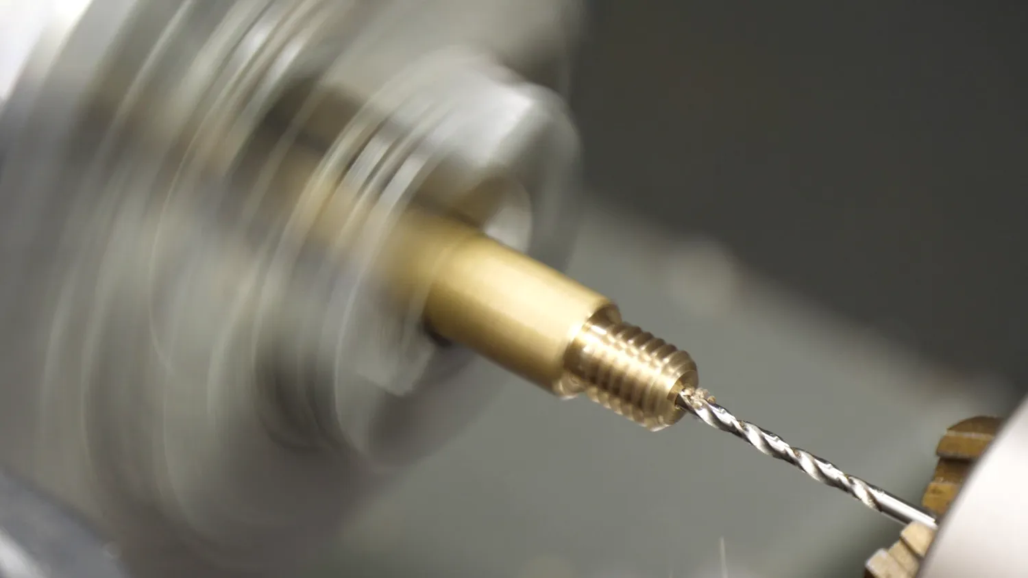 Drilling the 2mm hole