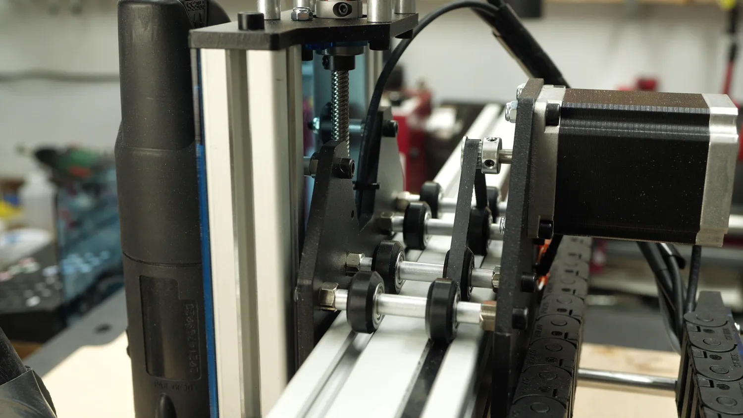 NEMA23 Stepper Motor and Z-Leadscrew