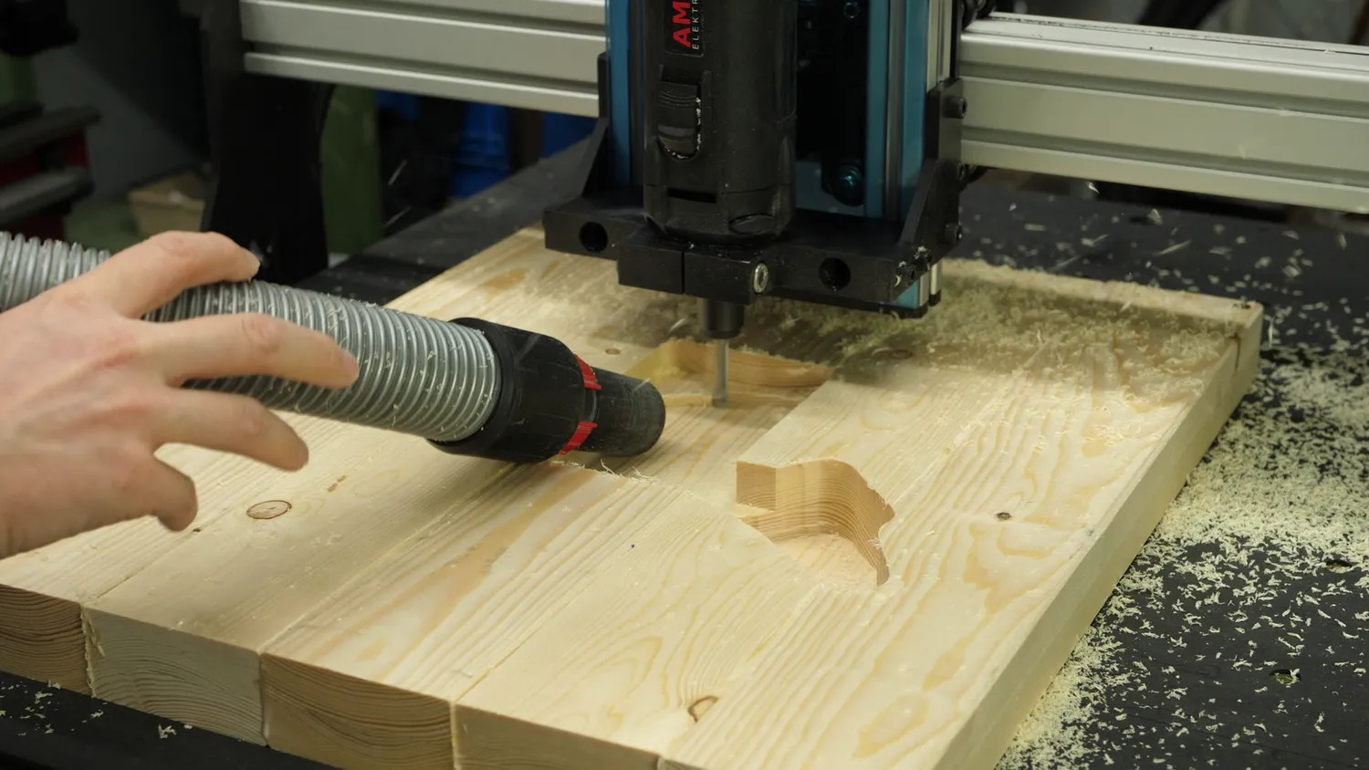 Machining the guitar body