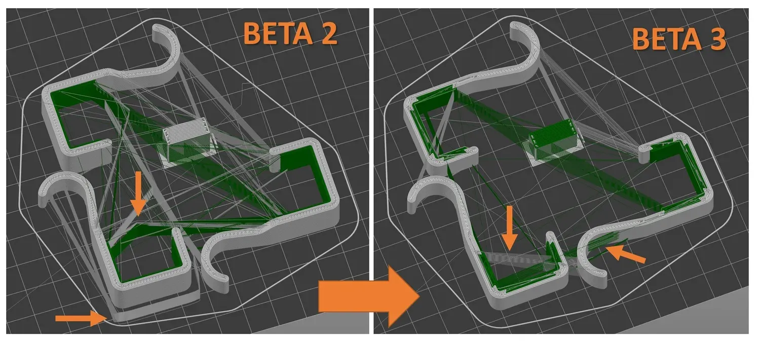  “Avoid Crossing Perimeters” Problem in PrusaSlicer 2.3 