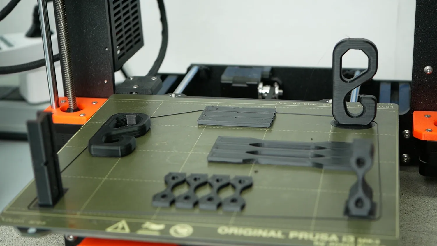  Print Platform with Test Samples 