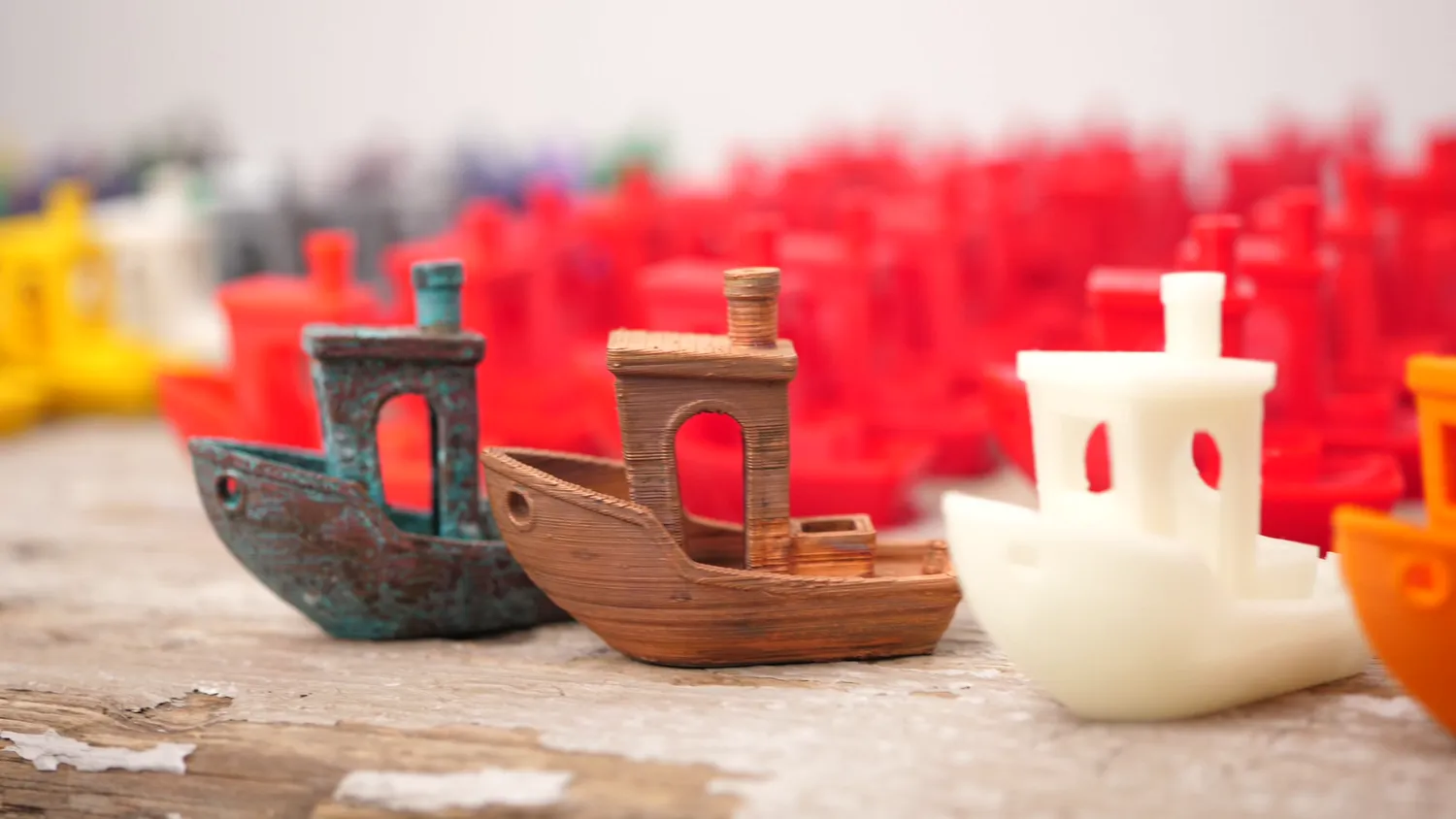 Separated out boats