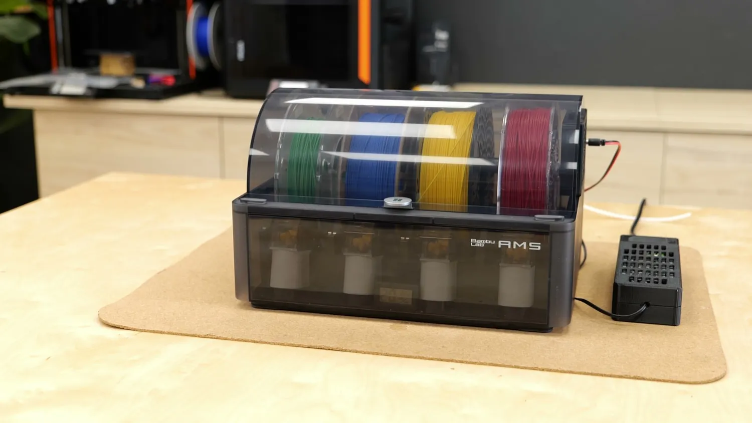 My Bambu Lab AMS with the solid-state dehumidifier membrane
