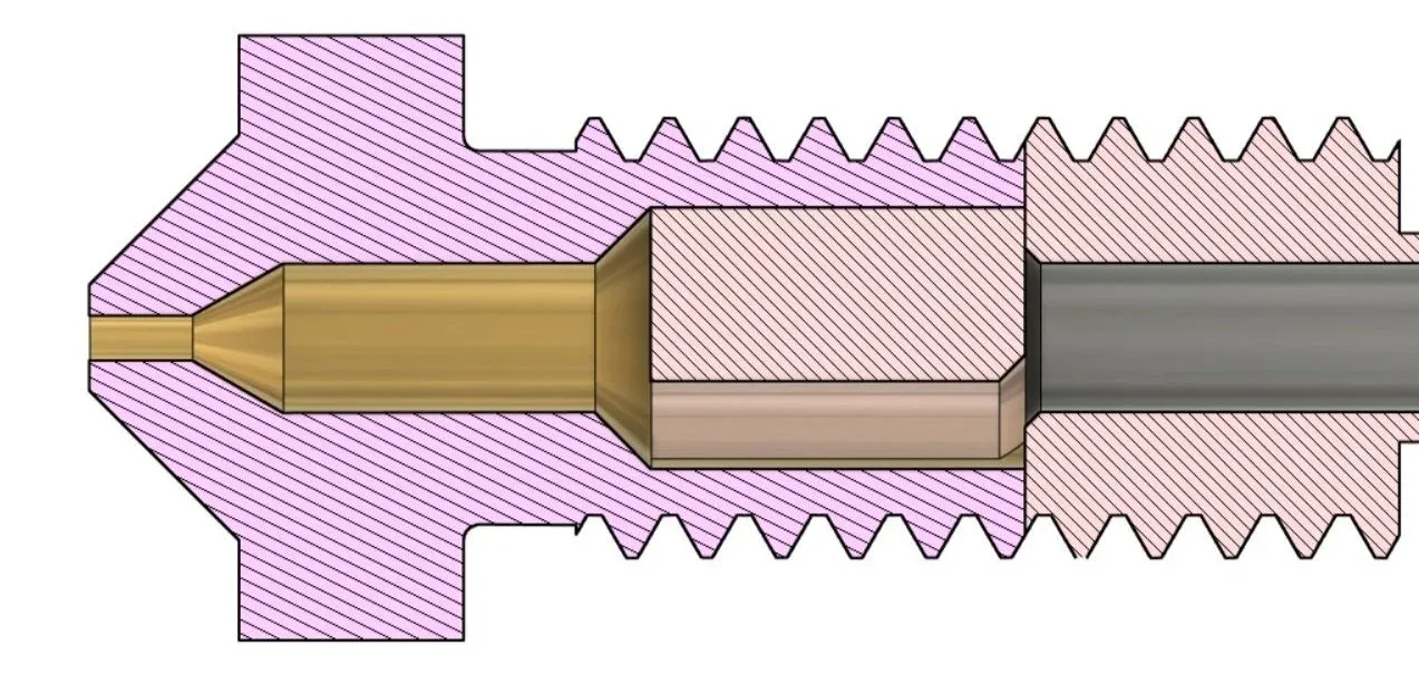 Section Cut of an Aliexpress CHT