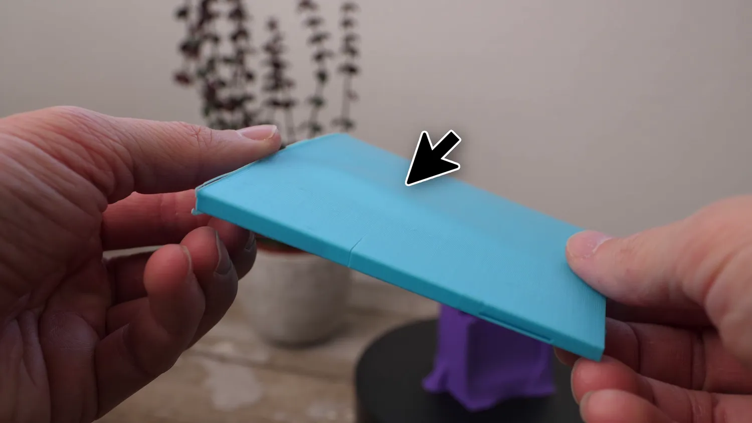 Warped ABS wing section