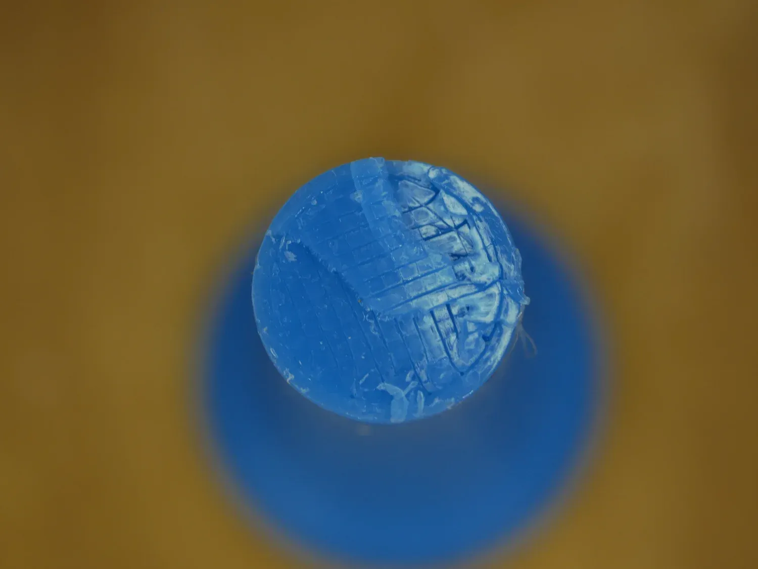  Cracked sample printed with 100% extrusion width 