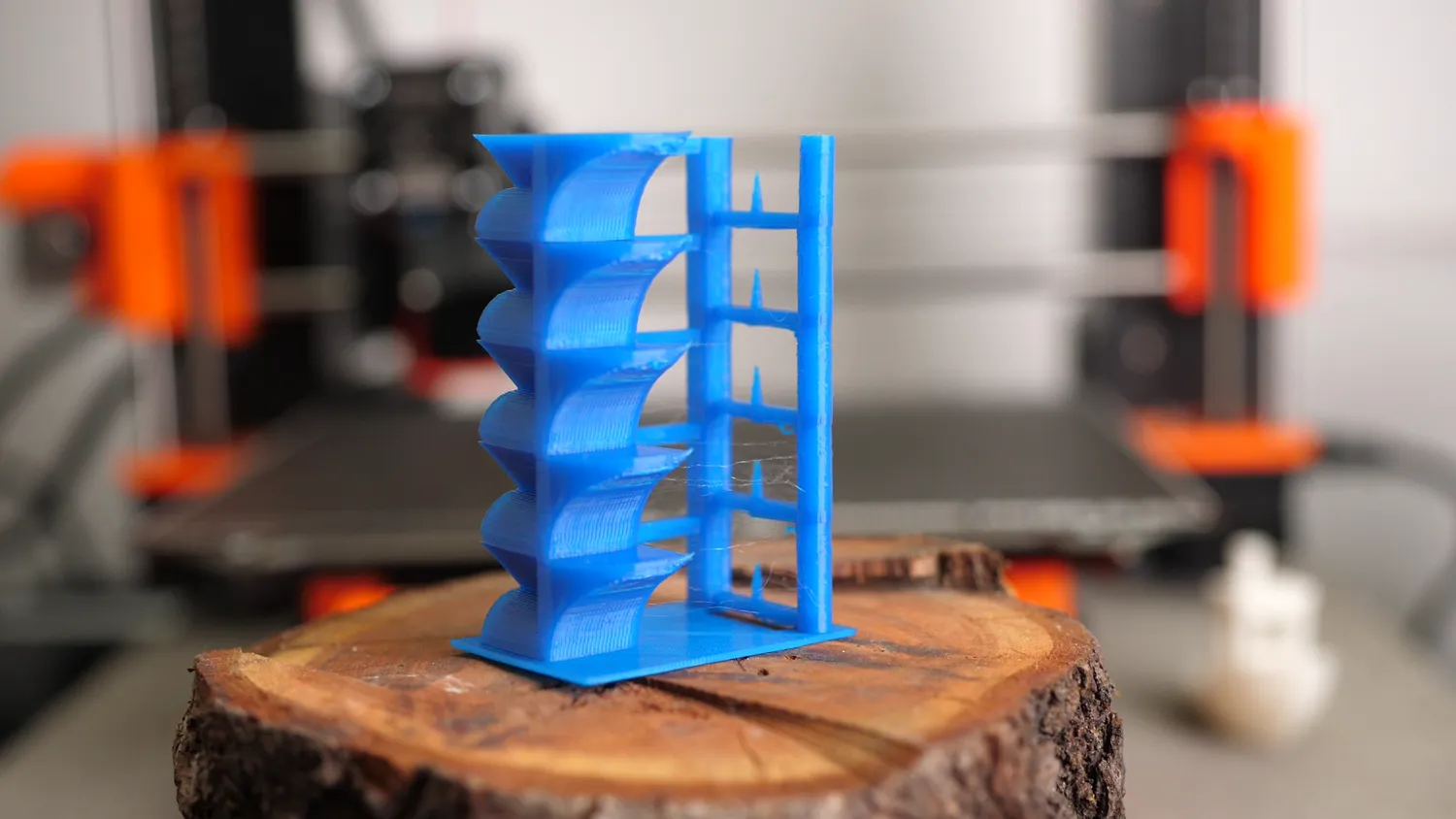 A typical Temperature Tower (by 3DMakerNoob)