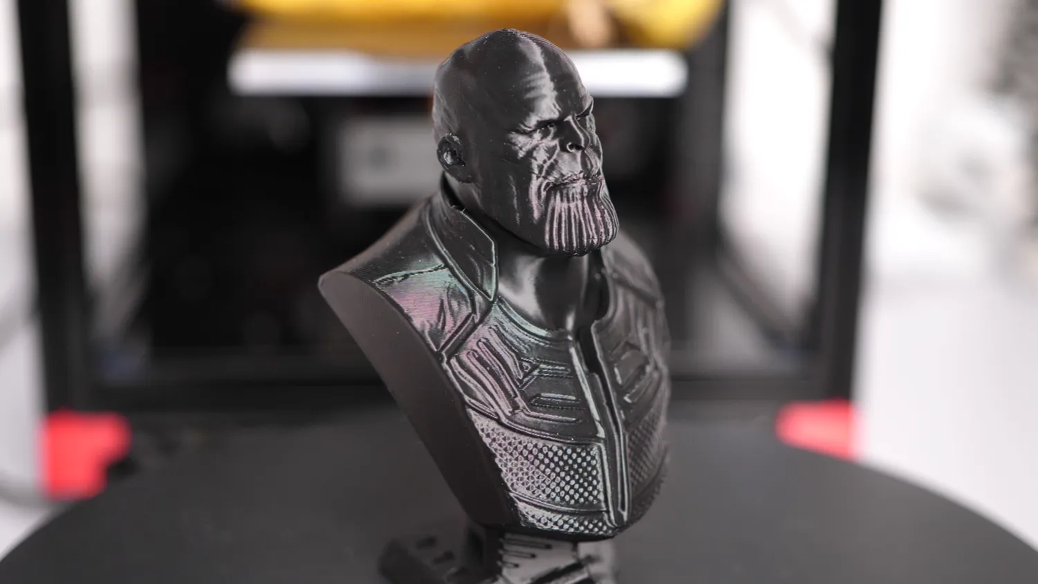  Thanos Bust by Eastman printed in Extrudr ABS 