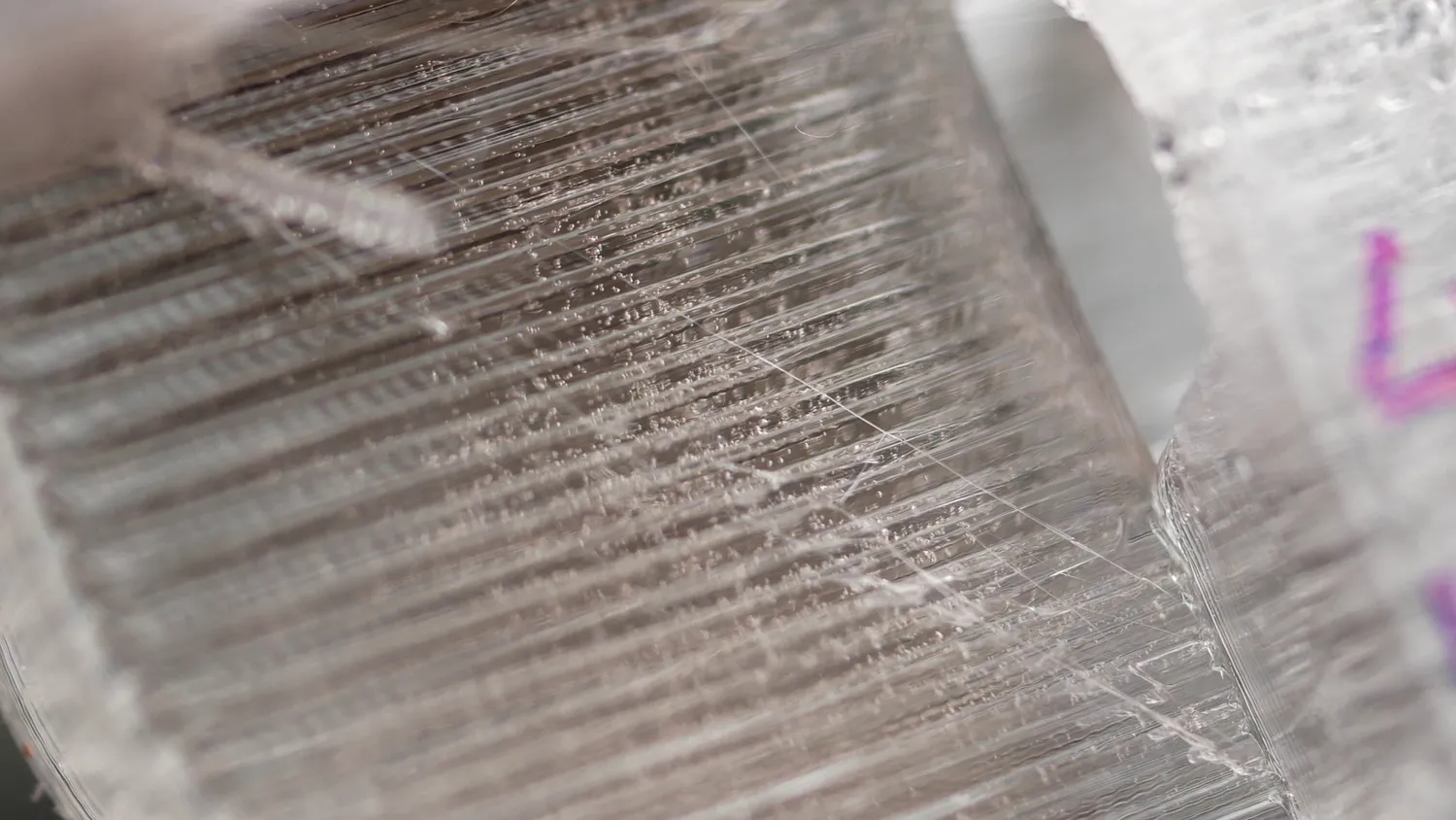 Micro Bubbles in the Material