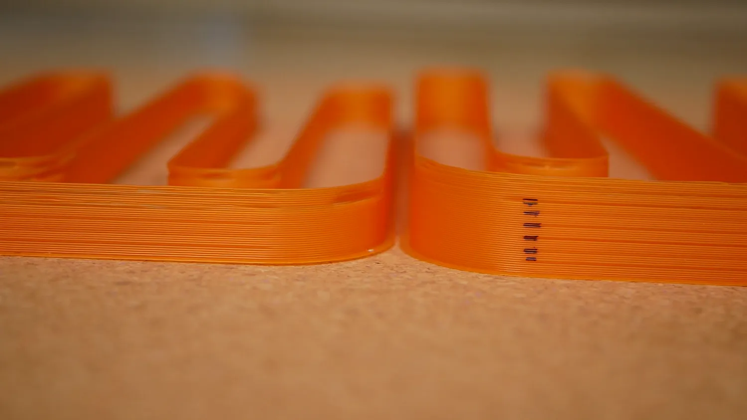 Printing test: V6 (left) vs Volcano (right)
