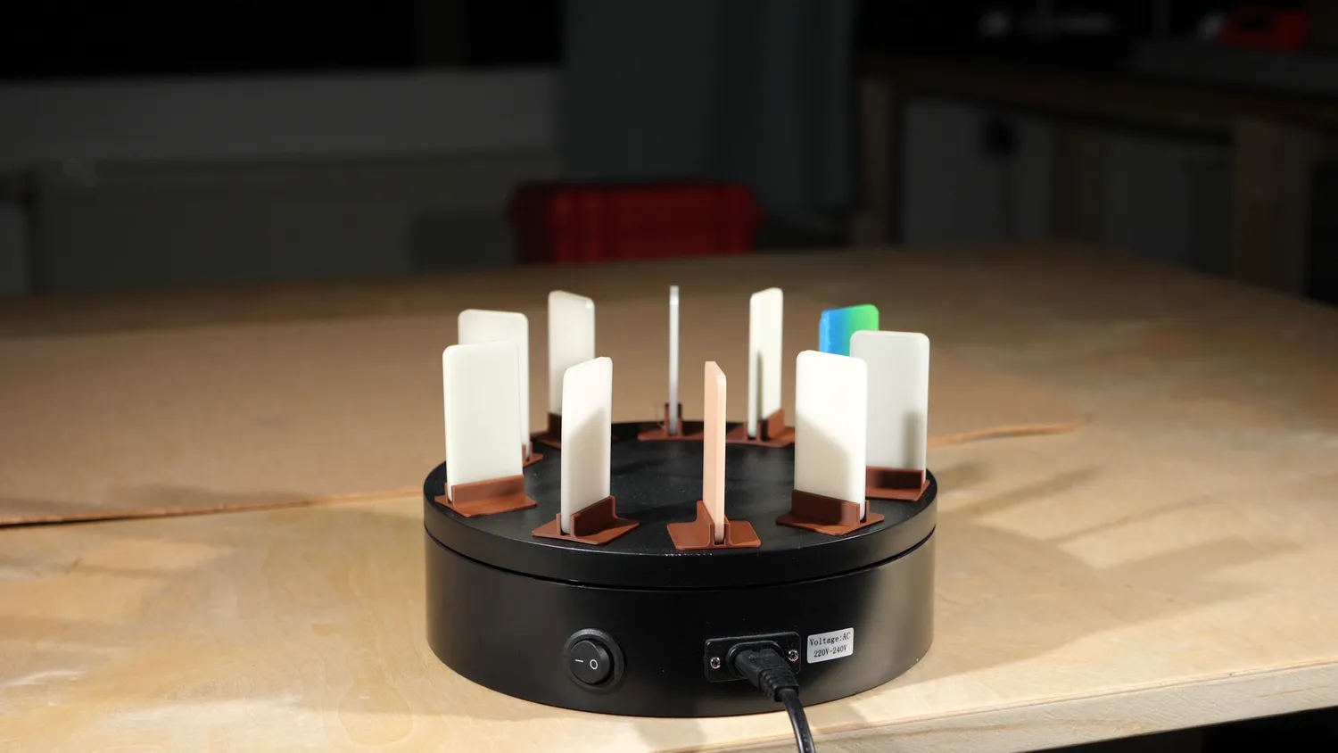  Charging the samples 
