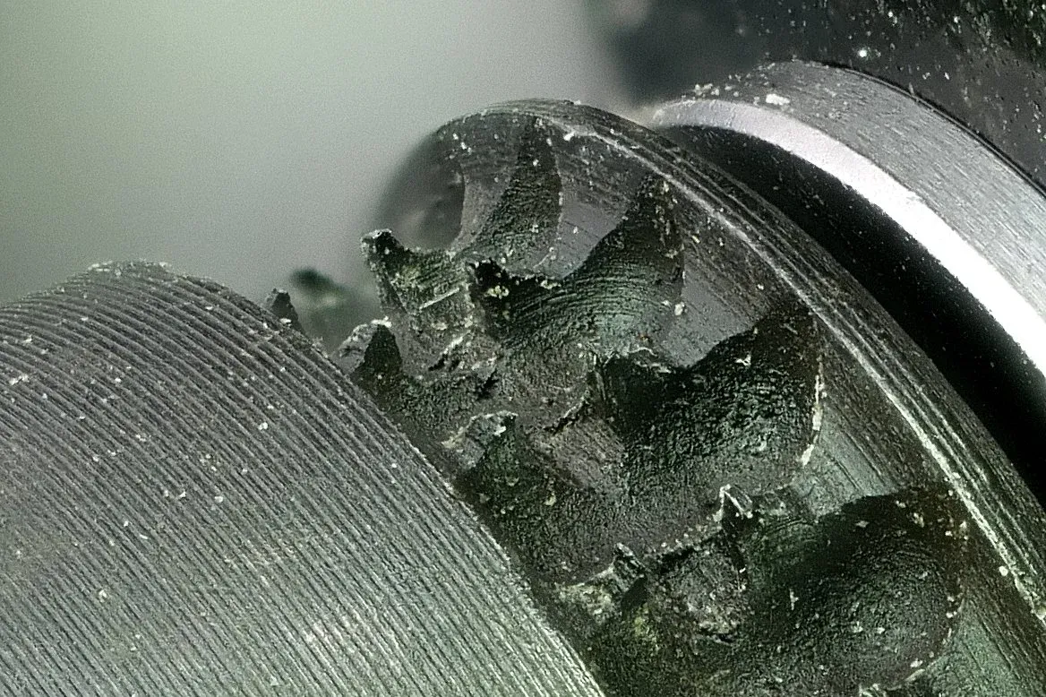 Spikes on the Extruder Gear