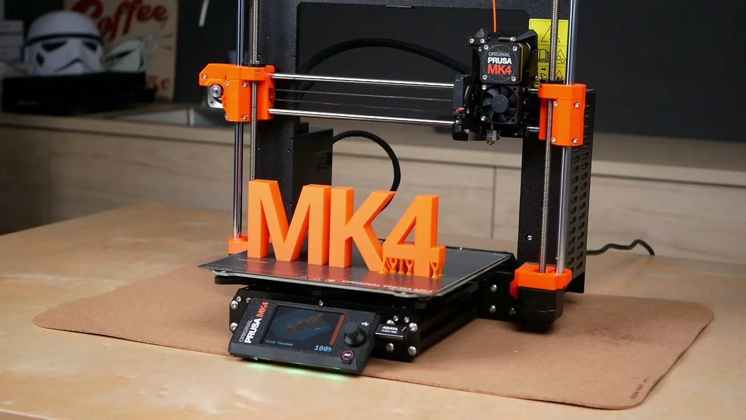 Bambu Lab logo on the X1 Carbon enclosure